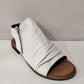 Modella Maisie Soft Leather Comfort Sandal with side Zip