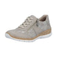 Rieker N4221 ROSE Gold Trainer Style Shoe With Zip N4221-90