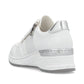 Rieker Trainer N4322-80 Smart Wide Fitting Wedge Trainer WHITE N4322-80
