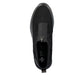 Rieker N9362 BLACK Combination Trainer Style Wedge Zip Boot N9362-01