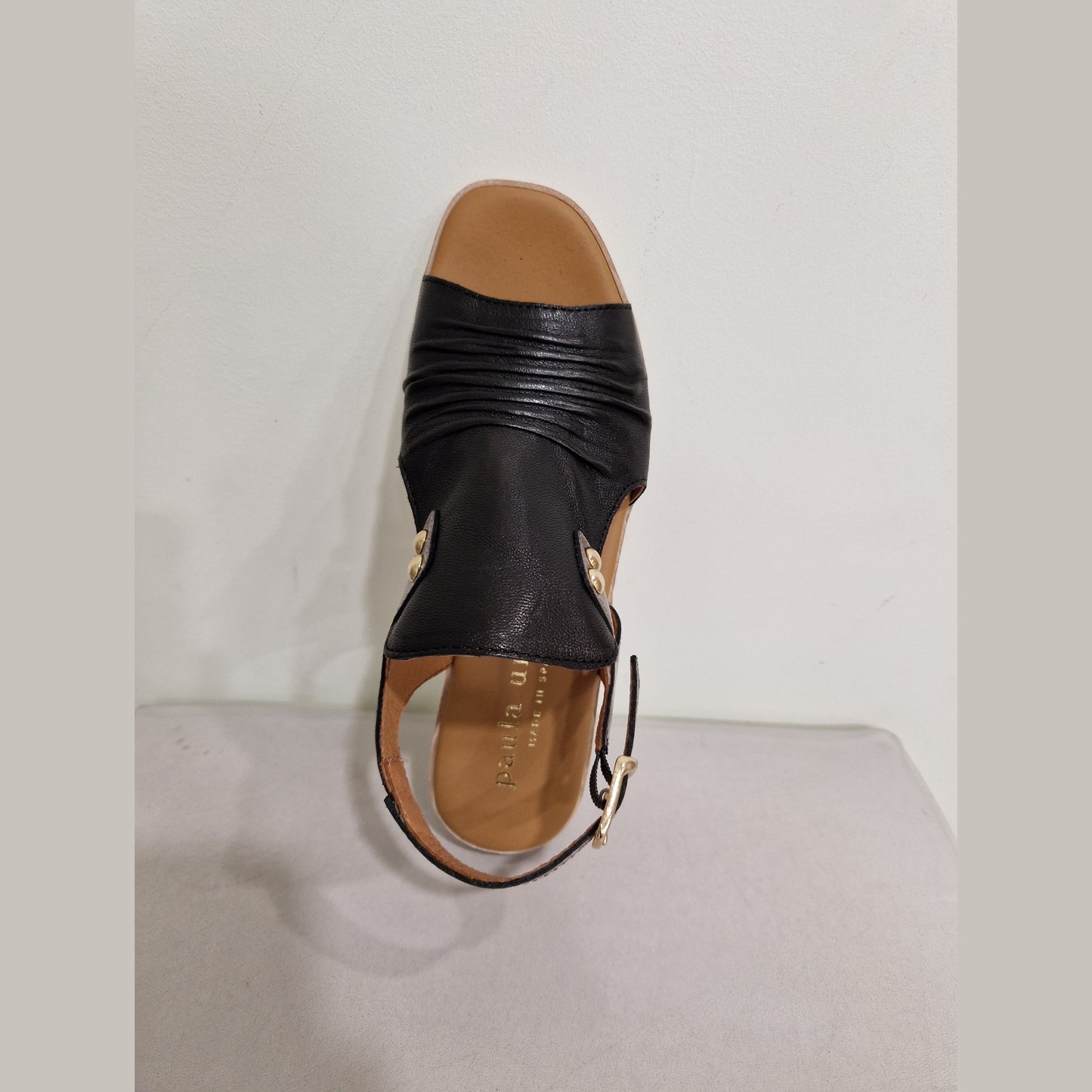 Paula Urban 9-17 NEGRO/ NOCIOLA 9-17 Leather Sandal