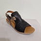 Paula Urban 9-17 NEGRO/ NOCIOLA 9-17 Leather Sandal