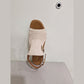 Paula Urban 9-17 Off white / Fumo Soft Leather Sandal
