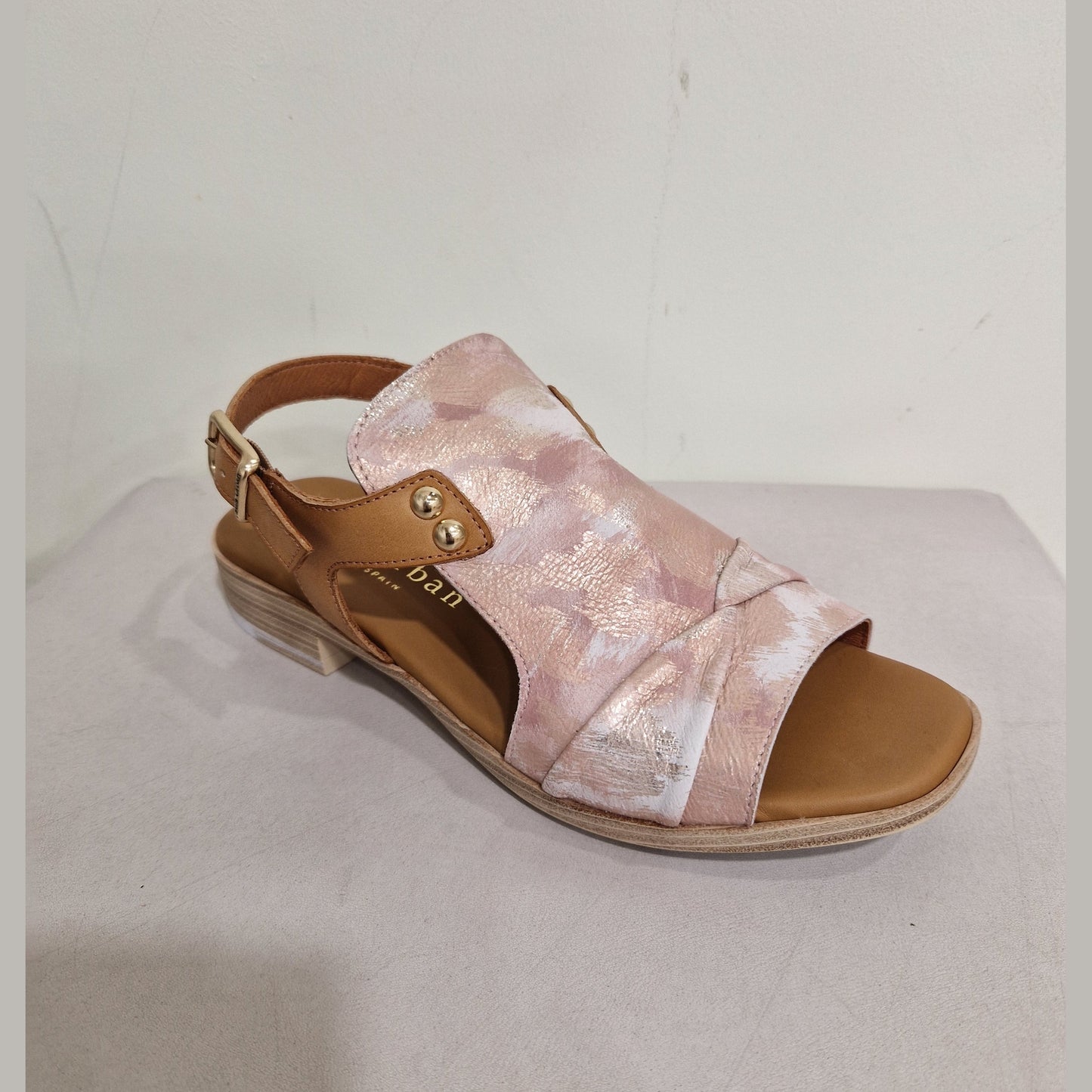 Paula Urban 9-17 TINTA/FUMO Soft Leather Sandal