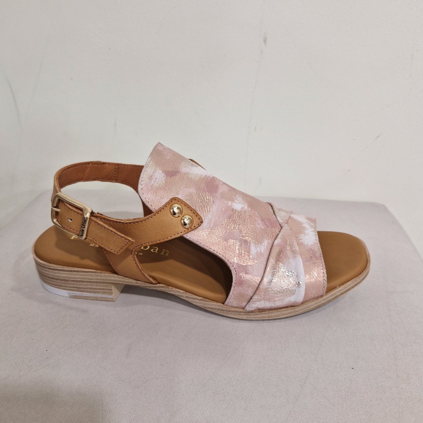 Paula Urban 9-17 TINTA/FUMO Soft Leather Sandal
