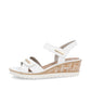 Remonte Wedge Sandal R6266-80 WHITE