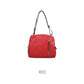 Moda Express Lx1832 RED Faux Leather Handbag 1832