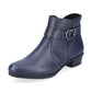 Reiker Ladies Boot Classic Ankle Boot with Zip Y0775-15 NAVY