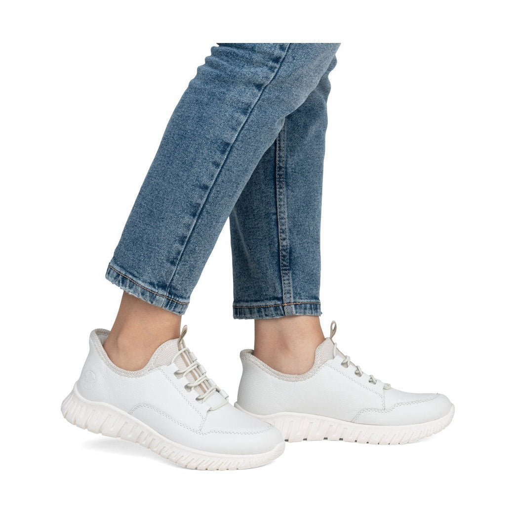 Reiker Ready2Go-Trainer M5357-80 Wide Fitting WHITE
