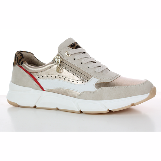 Relife 23703-20 Sand Smart Stylish Trainer Style Shoe With Zip