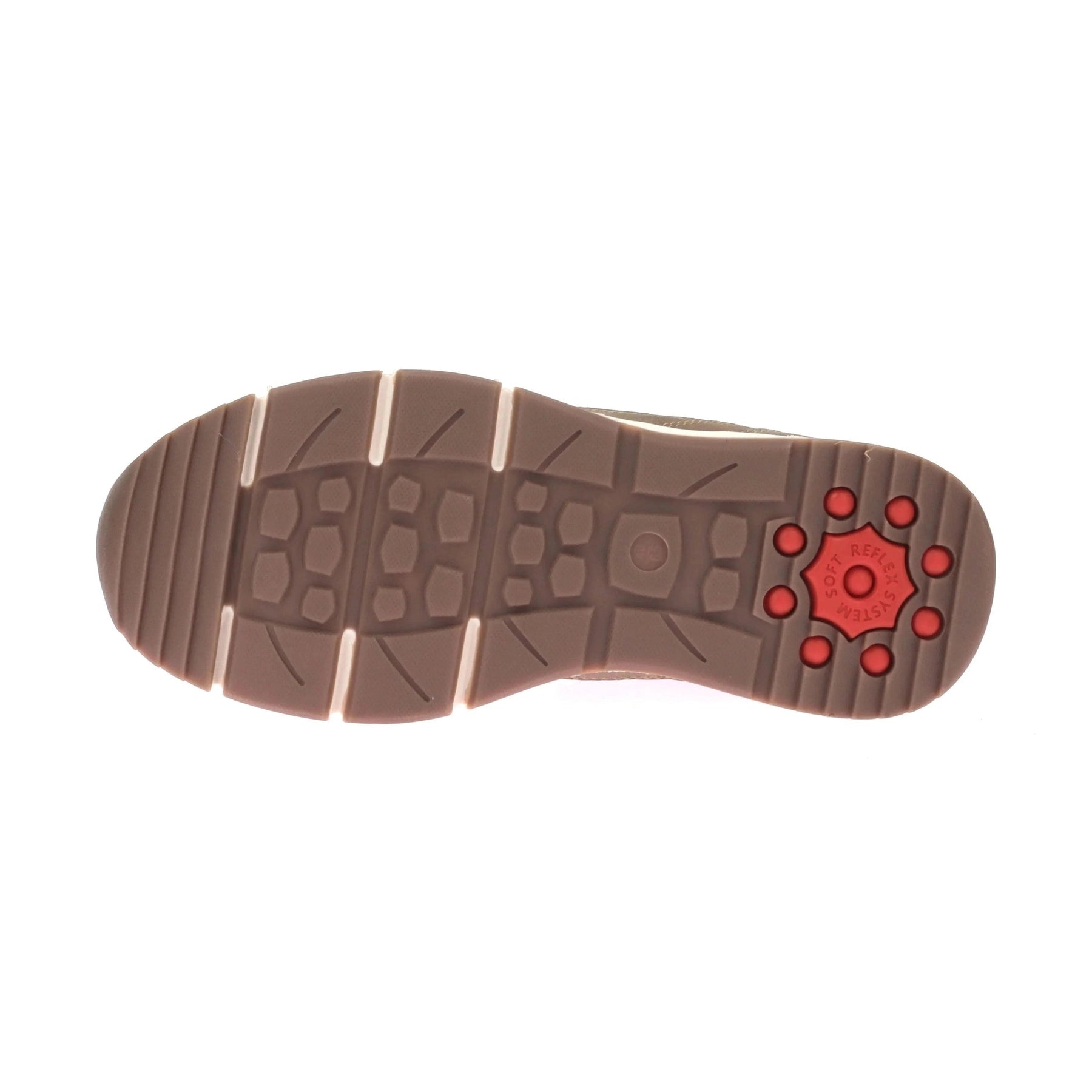 Relife 24723-12Fr KHAKI Comfort Trainer with Laces and Zip 24723-12FR