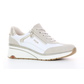 Relife 26705-01 White Wedge Heel Trainer Style Shoe With Zip