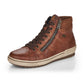 Remonte Ankle Boot D0772-22 BROWN LEATHER with Lace and Zip