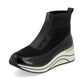 Remonte Ankle Boot D0T71-01 BLACK with front Zip