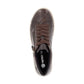 Remonte D0700 DARK BROWN Soft Leather Waterproof Trainer Style Shoe with Zip