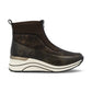 Remonte D0t71 BROWN Trainer Style Front Zip Wedge Boot D0T71-25