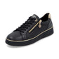 Remonte D2e00 BLACK Soft Leather Sneaker D2E00-03