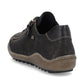 Remonte Trainer style Casual Shoe R1402-07 BLACK LEATHER with Lace and Zip