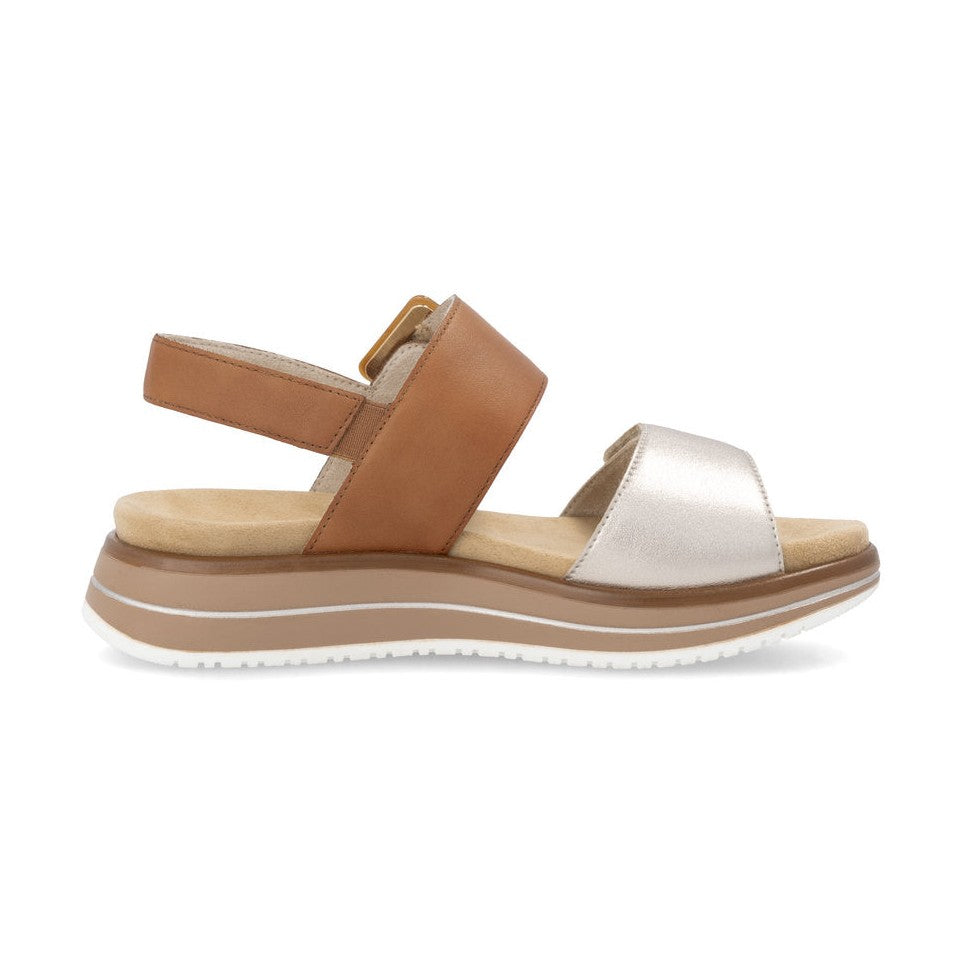 Remonte Wedge Sandal D1j53-22 BROWN