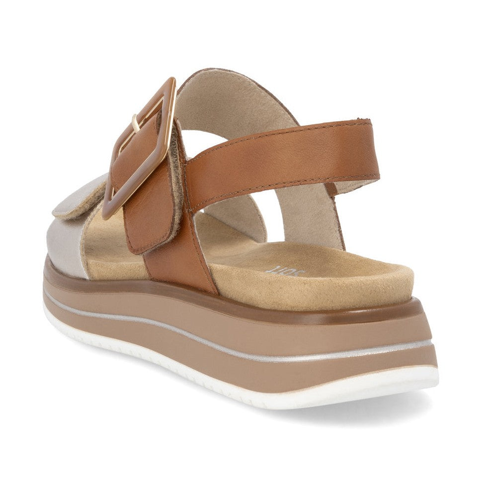 Remonte Wedge Sandal D1j53-22 BROWN