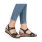 Remonte Wedge Sandal R6266-00 BLACK