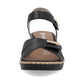 Remonte Wedge Sandal R6266-00 BLACK