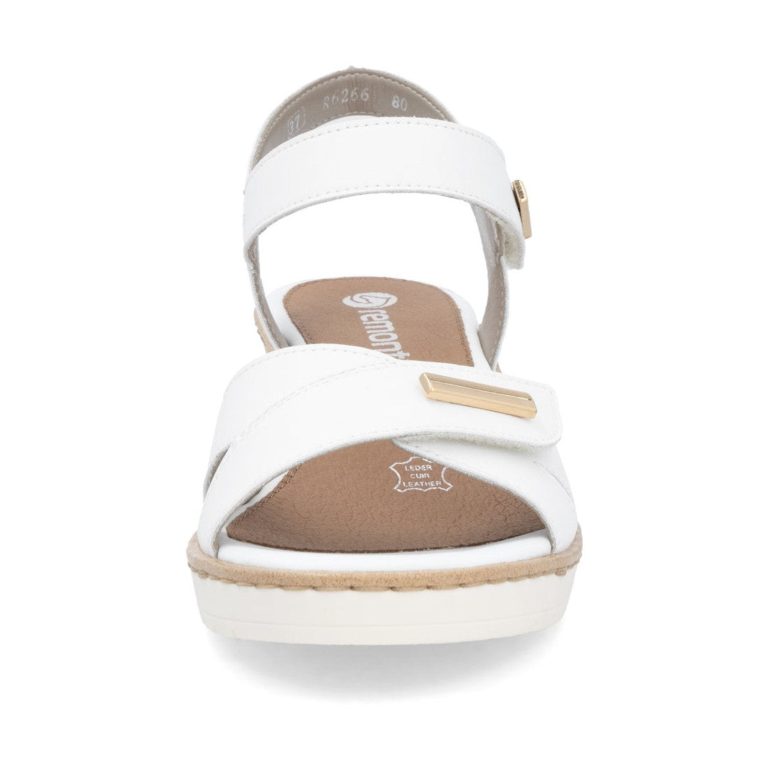 Remonte Wedge Sandal R6266-80 WHITE
