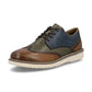 Rieker 04504 MULTI Tone Soft Leather Brogue Shoe 04504-90