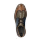 Rieker 04504 MULTI Tone Soft Leather Brogue Shoe 04504-90