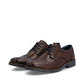 Rieker 13901 BROWN  Wide Fitting Lace Up Toe Cap Shoe 13901-25