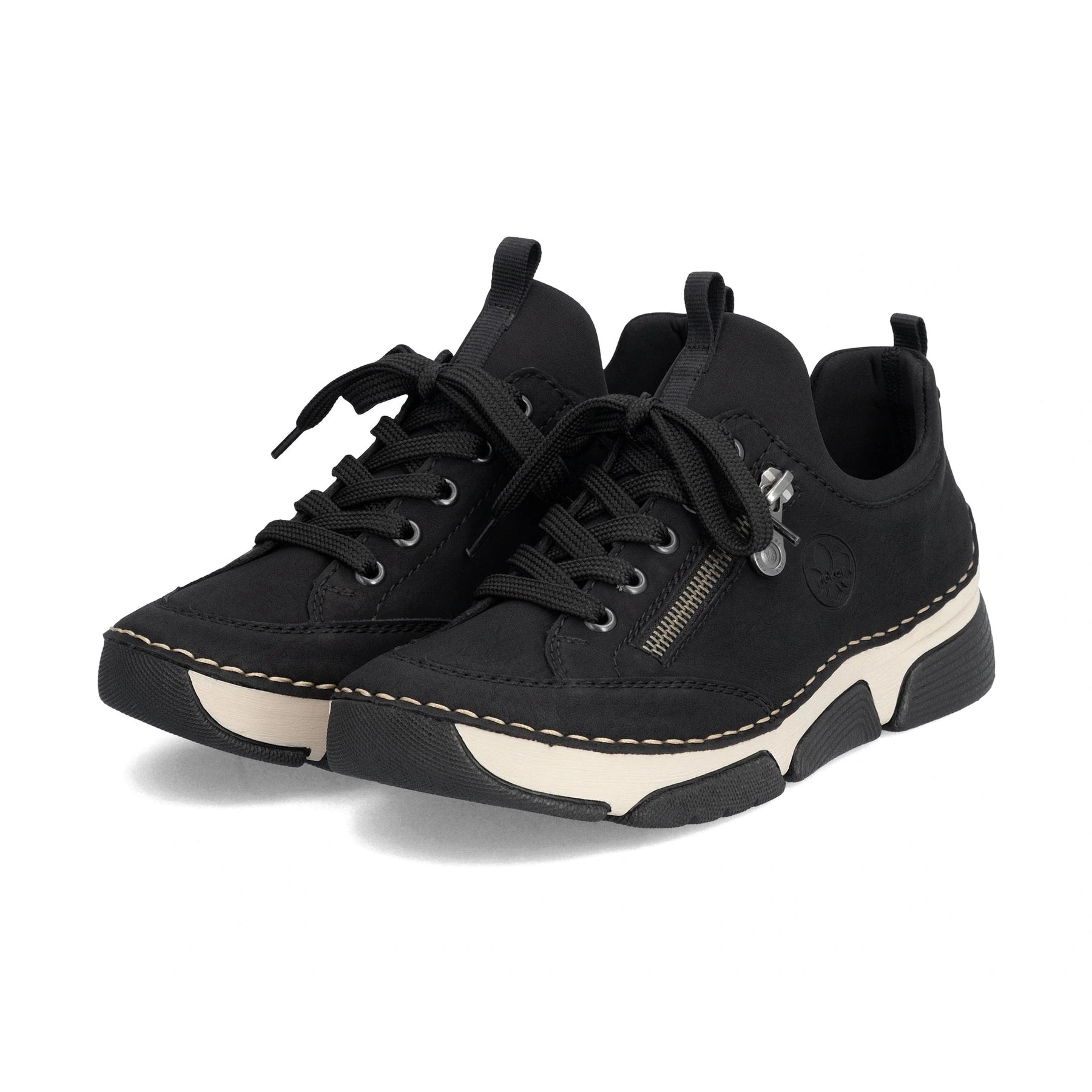 Rieker 45973 BLACK Trainer Style Shoe 45973-00