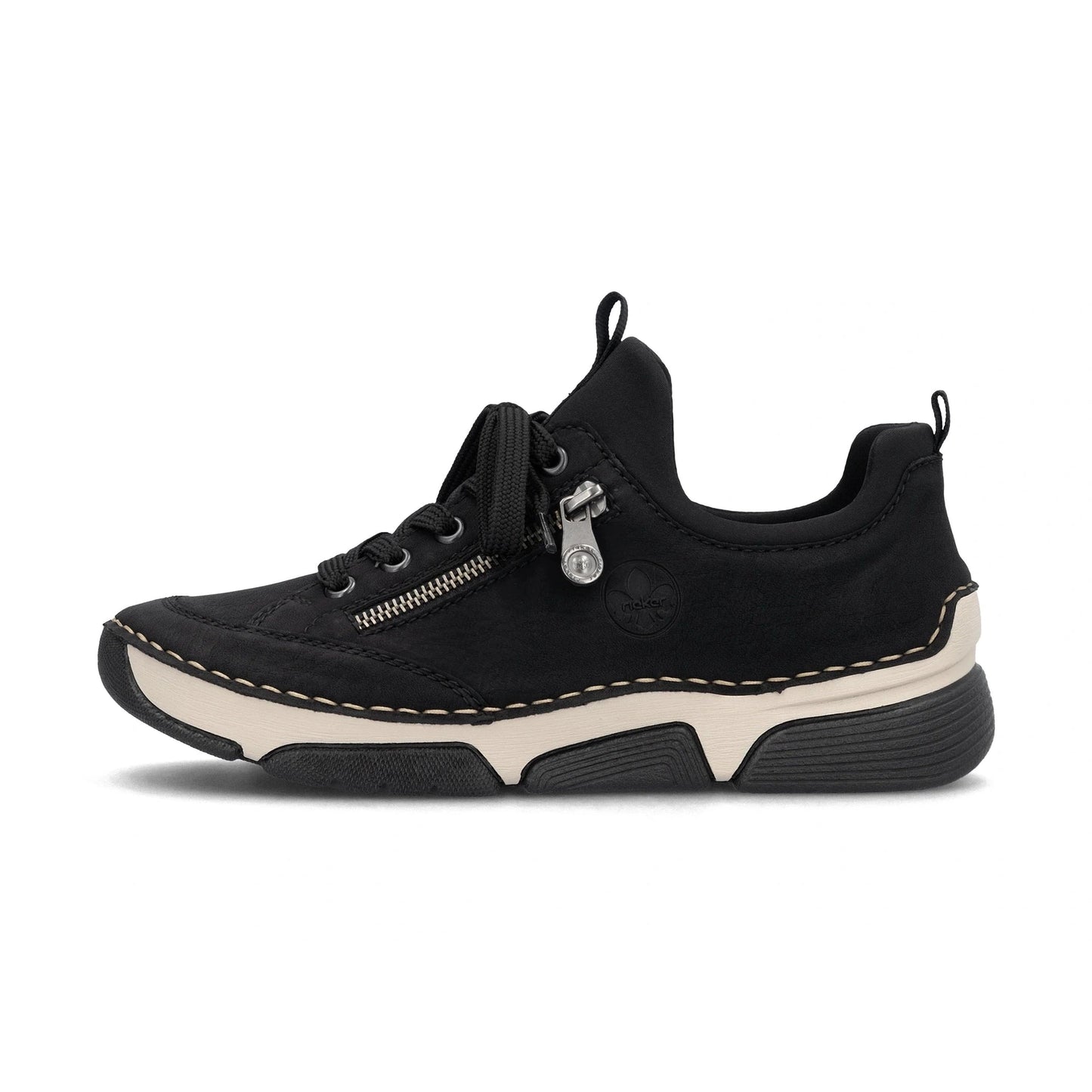 Rieker 45973 BLACK Trainer Style Shoe 45973-00