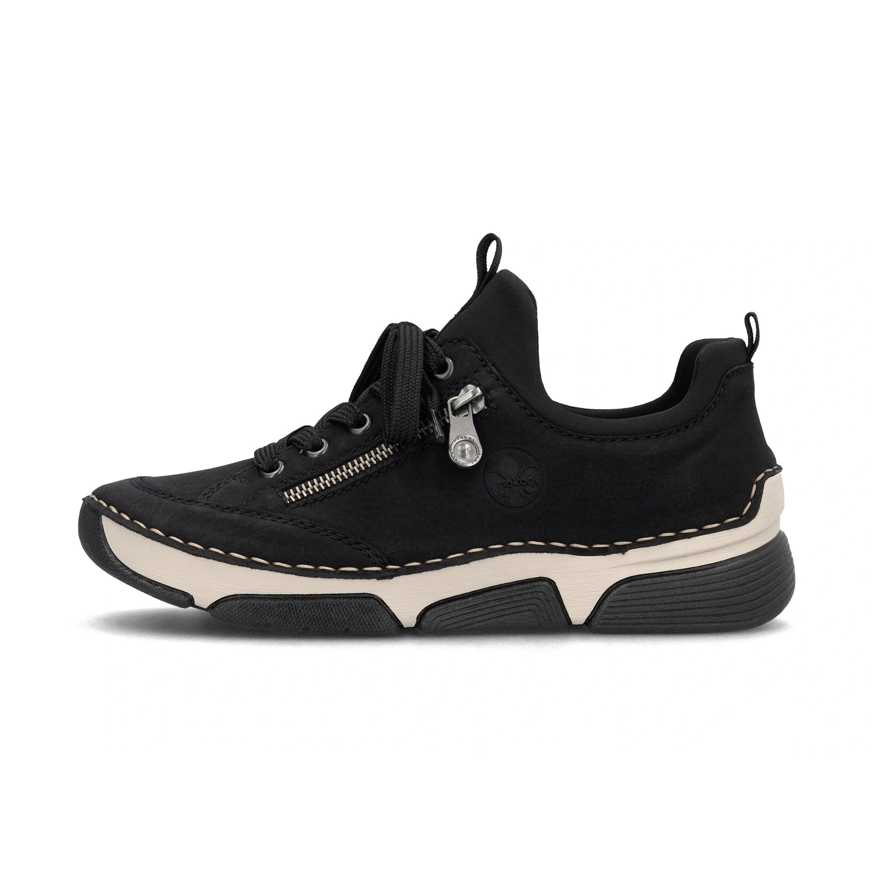 Rieker 45973 BLACK Trainer Style Shoe 45973-00