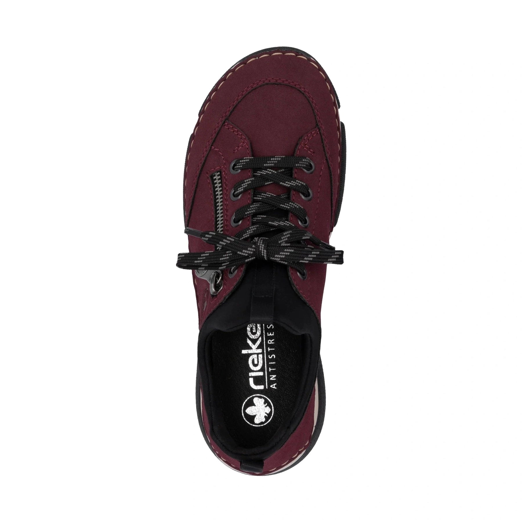 Rieker 45973 WINE Trainer Style Shoe 45973-35
