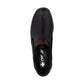Rieker 47253 BLACK Soft Leather Waterproof High Fronted Shoe 47253-00