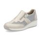 Rieker 48760 BEIGE Zip Fastening Comfort Trainer 48760-60