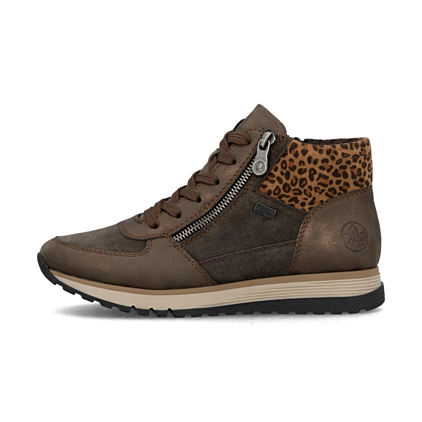 Rieker 49040 BROWN Trainer Style Ankle Boot 49040-24