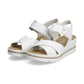 Rieker 67463 WHITE Wedge Sandal 67463-80
