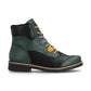 Rieker 73510 PEACOCK Multi Lace Up Ankle Boot With Zip 73510-90