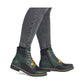 Rieker 73510 PEACOCK Multi Lace Up Ankle Boot With Zip 73510-90