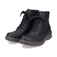 Rieker Ankle Boot with Lace and Zip BLACK 78240-00