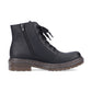 Rieker Ankle Boot with Lace and Zip BLACK 78240-00