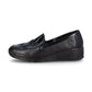 Rieker BLACK 53785-00 Slip on wedge shoe