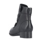 Rieker BLACK Soft Leather Victoriana Ankle Boot 78659-00