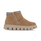 Rieker Casual Ankle Boot Fur lined with zip W2074-24 TAN