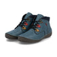 Rieker Casual Ankle Boot With Lace and Zip 52544-14 BLUE