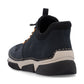 Rieker Casual Ankle Boot With Step In Back And Elastic Laces 45963-14 OCEAN Blue