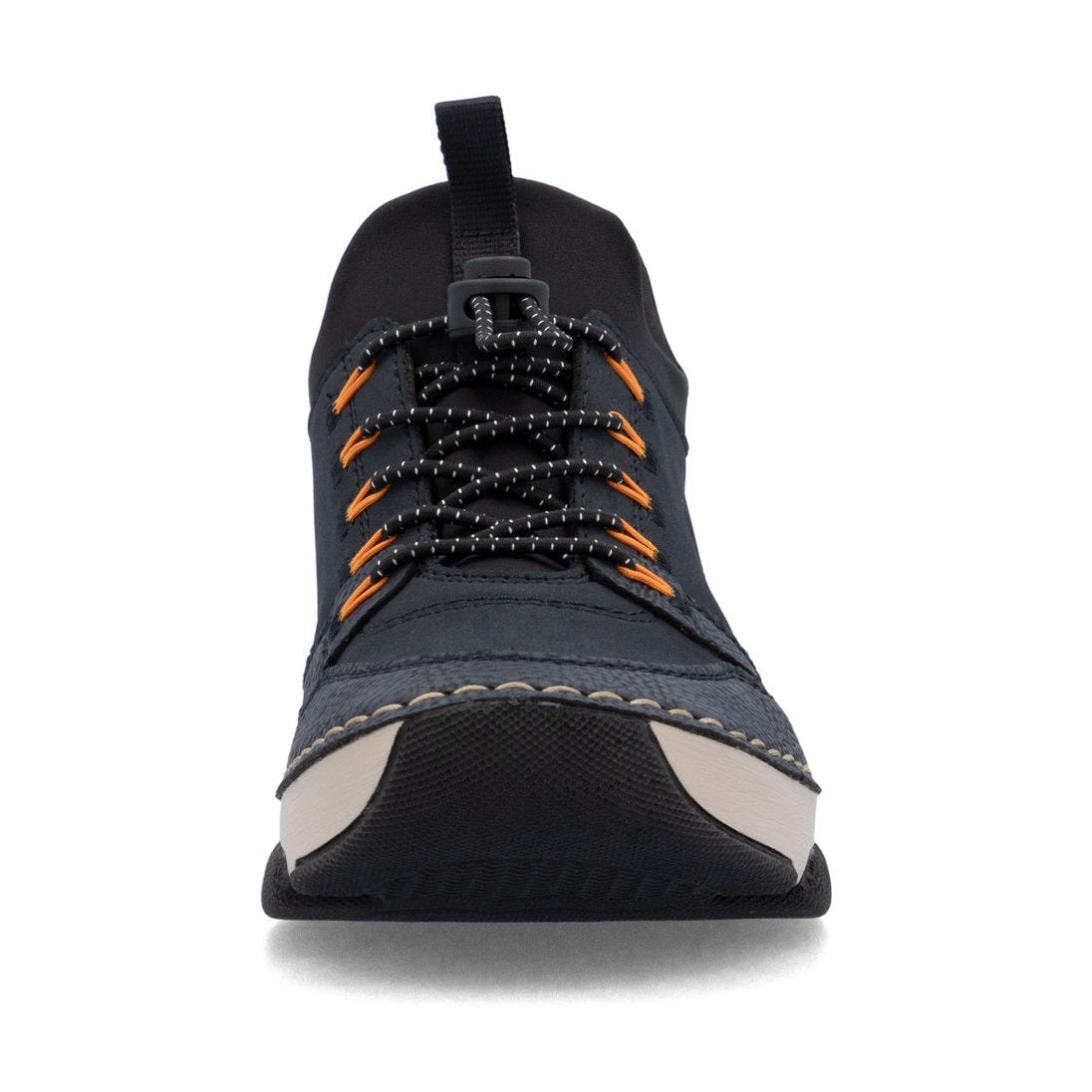 Rieker Casual Ankle Boot With Step In Back And Elastic Laces 45963-14 OCEAN Blue