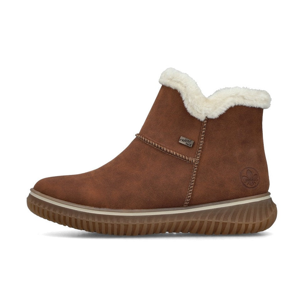 Rieker Casual Ankle Boot With Warm and Water Repellent Lining 74260-25 TAN