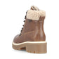 Rieker Casual Ankle boot with Lace and Zip Y8118-22 NUT